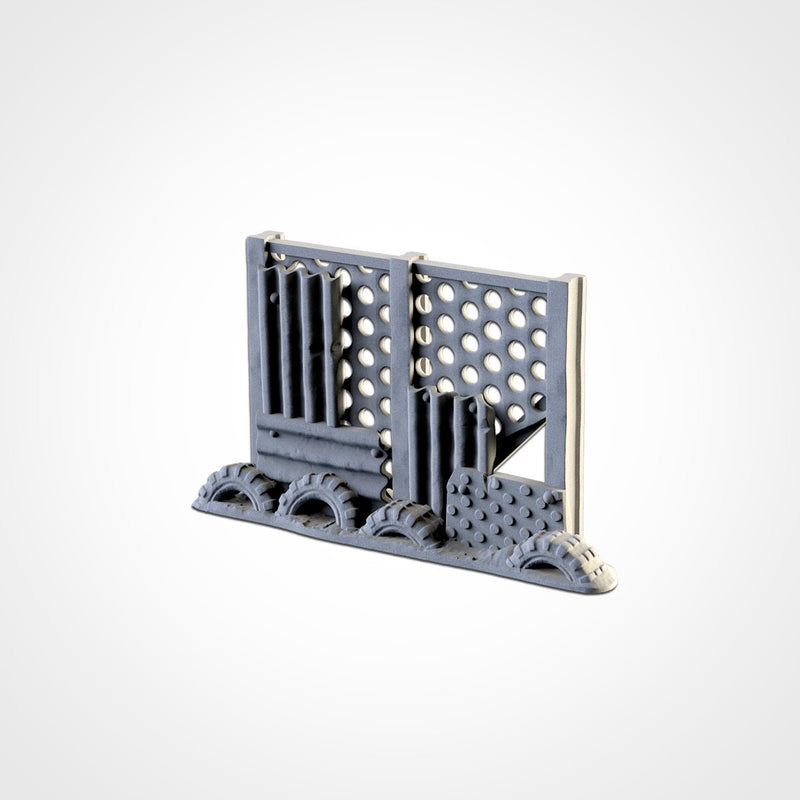 Post-Apocalyptic Barricades 3D printed terrain view 8