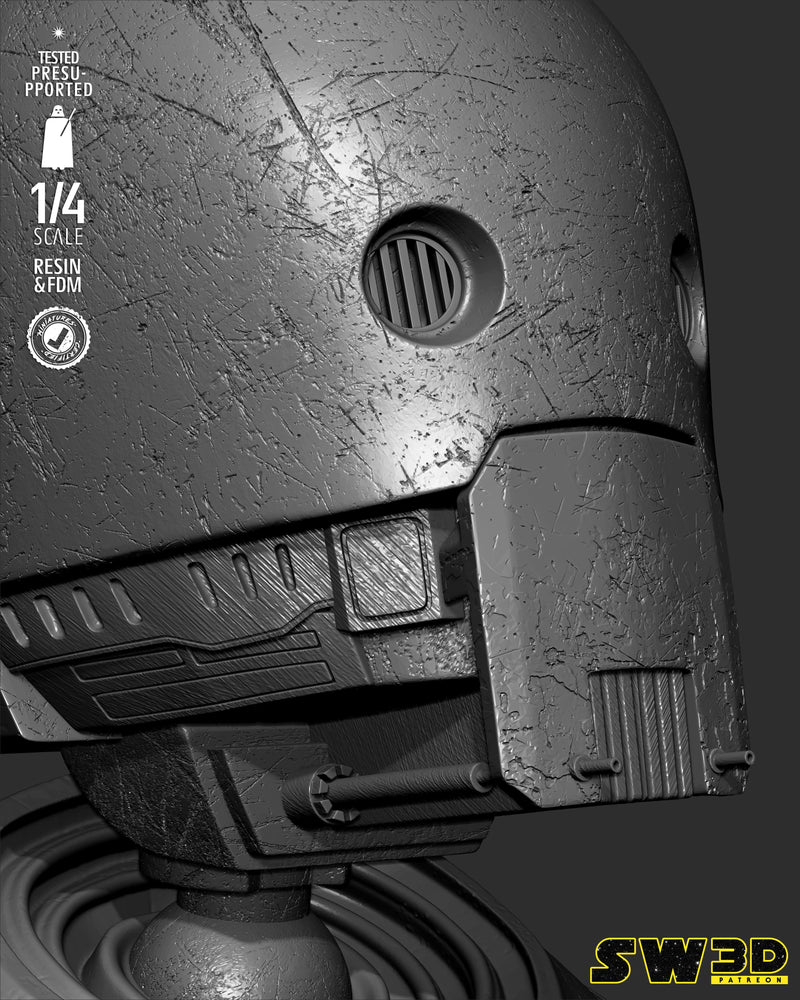 SW3D July 2025 Term K-2SO Sculpture