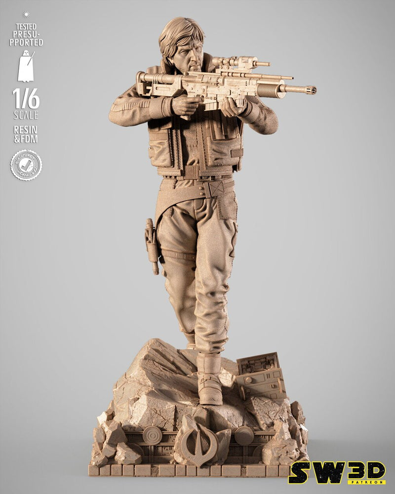 SW3D September 2025 Term Cassian Andor Sculpture