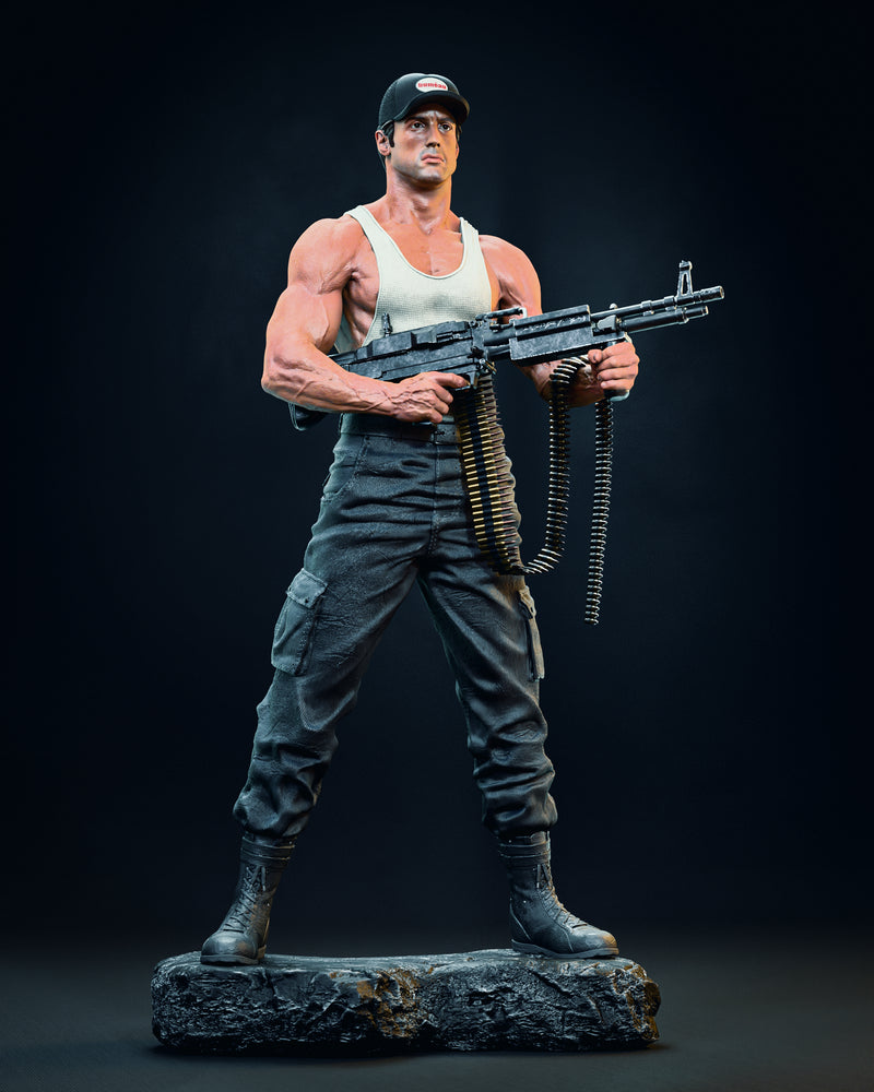 Rambo Statue - 1/9 Scale