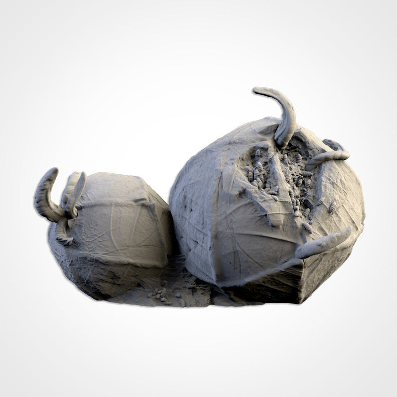 Rotten Terrain 3D printed terrain view 8