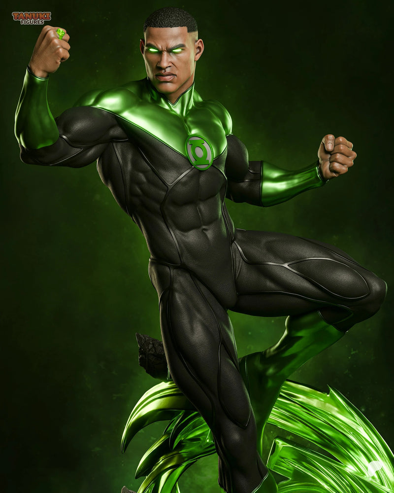 Green Lantern Resin Statue & Bust - Full Size view 8