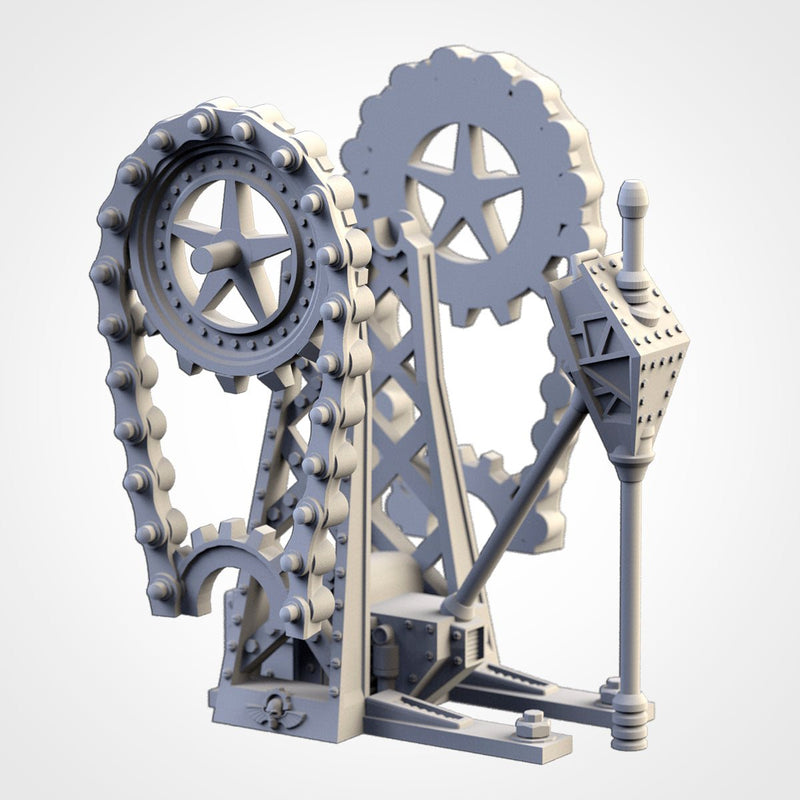 Mechanical Sector 3D printed terrain view 8