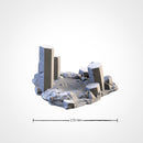 Basaltic Volcanoes 3D printed terrain view 8