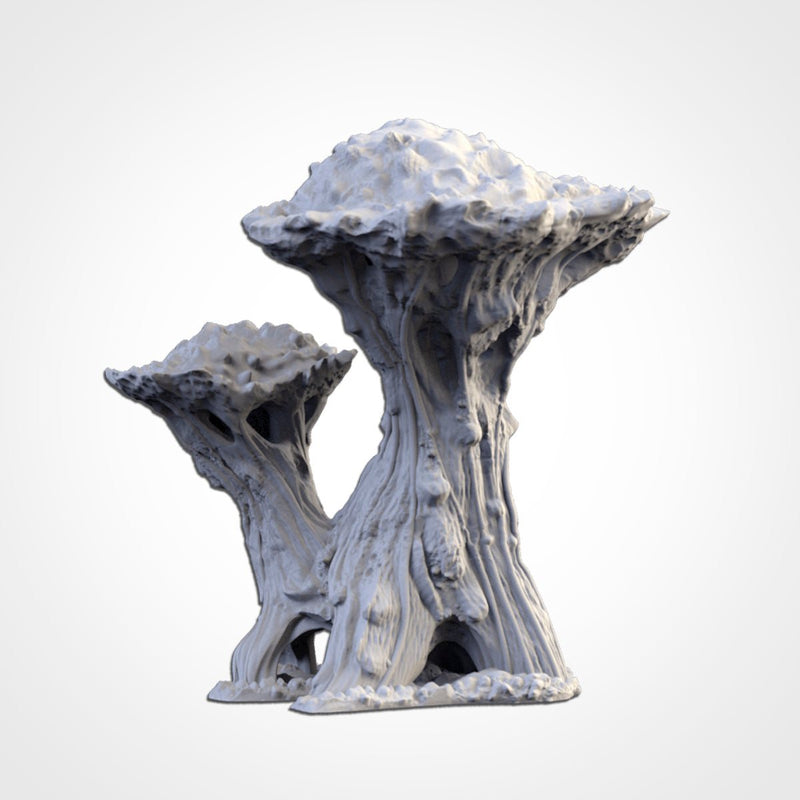 Xeno Trees 3D printed terrain view 8