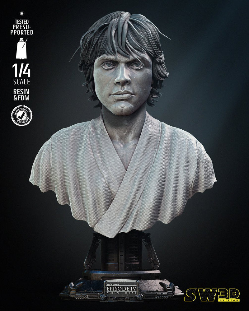 New Hope Luke Skywalker Bust