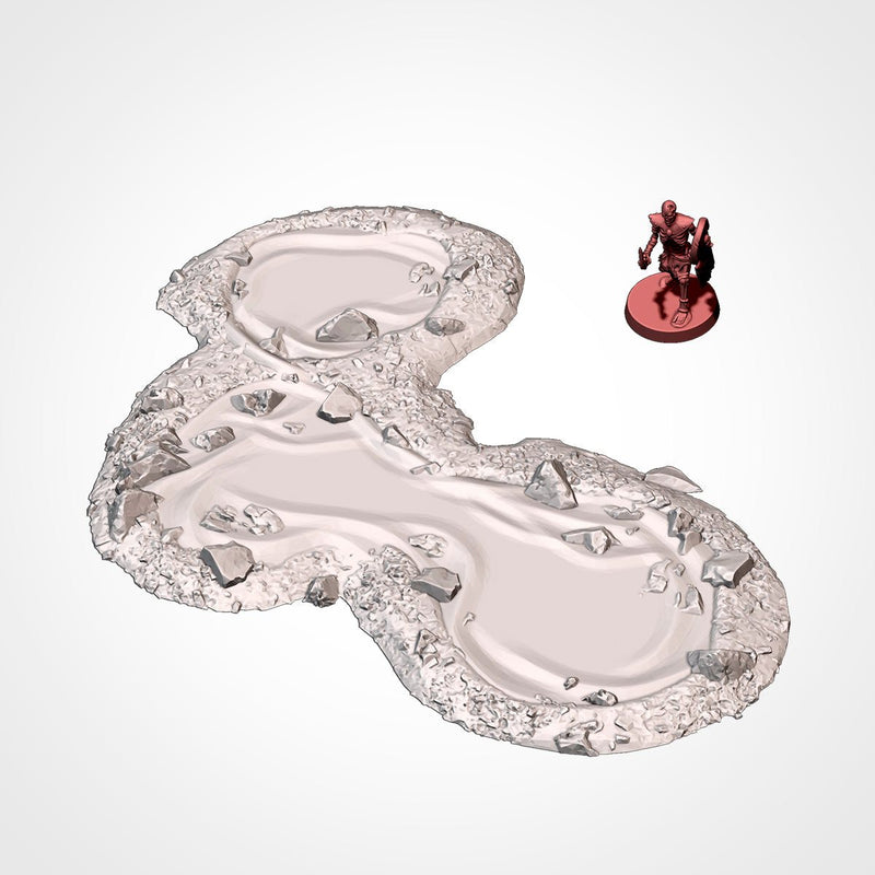 Sacred Place 3D printed terrain view 8