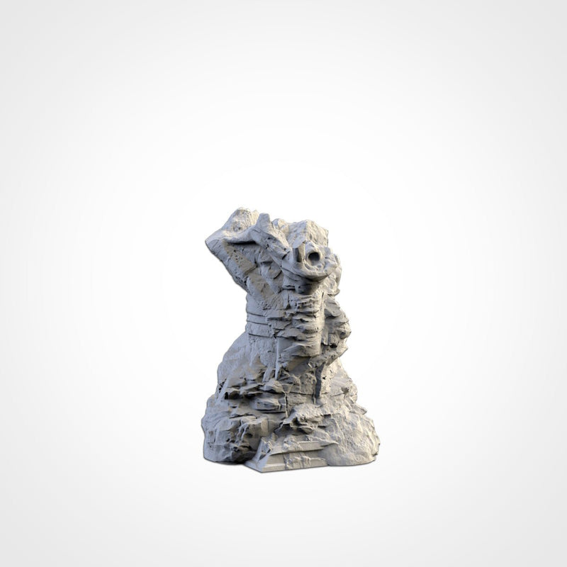 Death Valley 3D printed terrain view 8