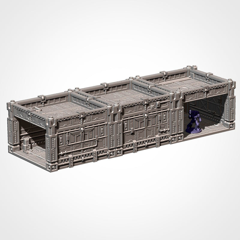 Modular Hive City 3D printed terrain view 8