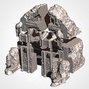 The Isolated Mountain 3D printed terrain view 8