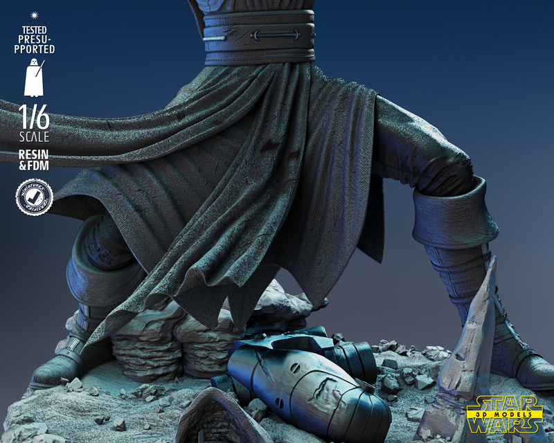 Plo Koon Sculpture