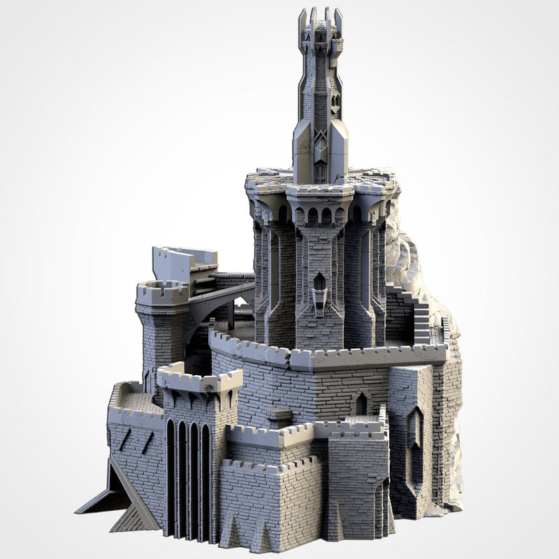 Dark Fortress 3D printed terrain view 8