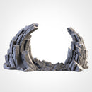 Rocky Planet 3D printed terrain view 8