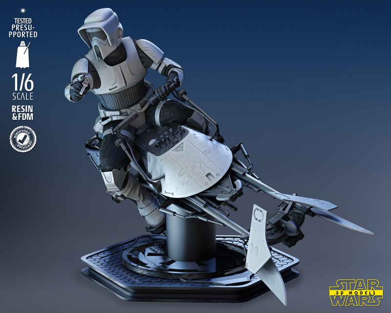 Stormtrooper Explorer Sculpture