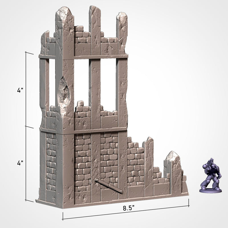 City Ruins (old GW) 3D printed terrain view 8