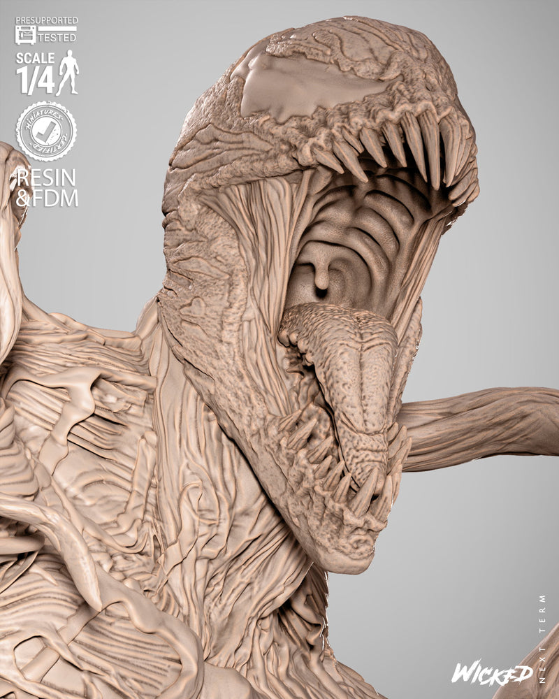 Carnage Portrait Bust resin bust kit view 8
