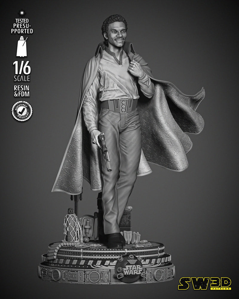 Lando Calrissian Sculpture