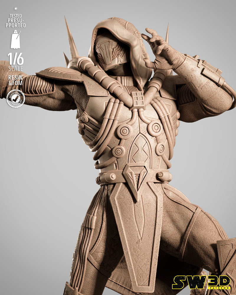 SW3D August 2025 Term Darth Marr Sculpture