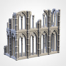 Cathedral Ruins 01 3D printed terrain view 8