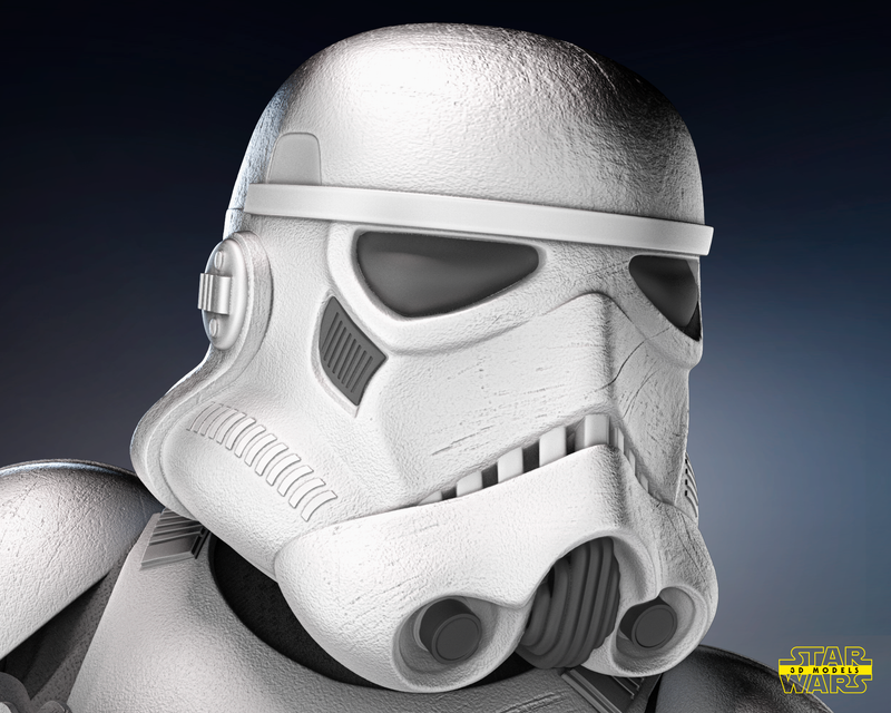 Stormtrooper Sculpture