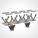 Metallic Bridges 3D printed terrain view 8