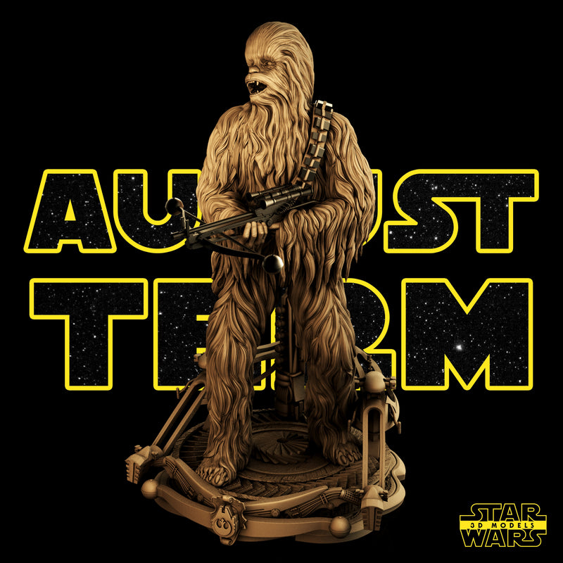 Chewbacca Sculpture
