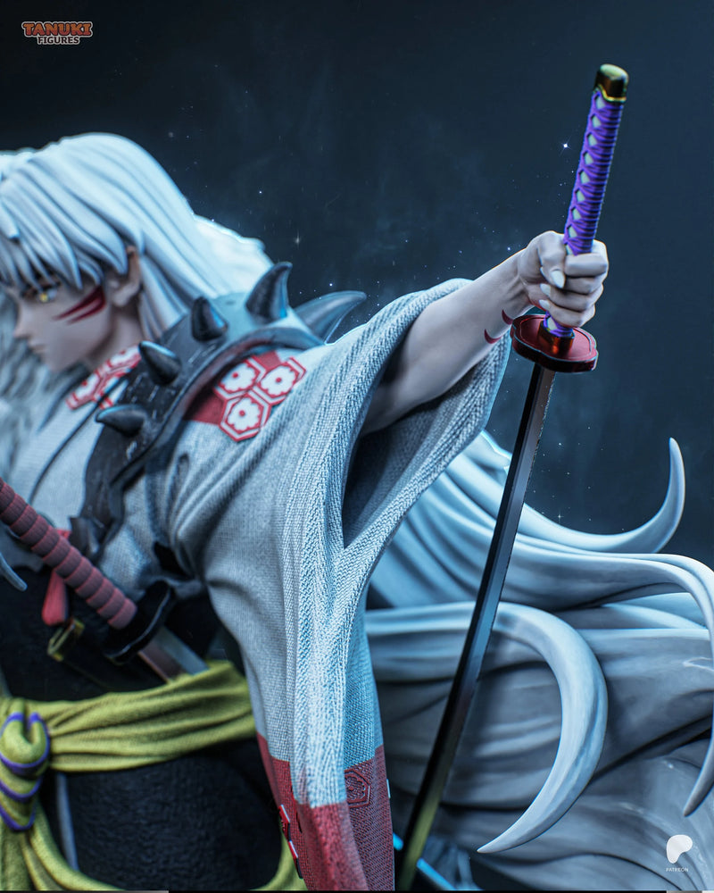 Sesshomaru Resin Statue & Bust - Full Size view 8
