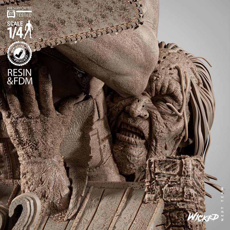 Ash Bust resin bust kit view 8