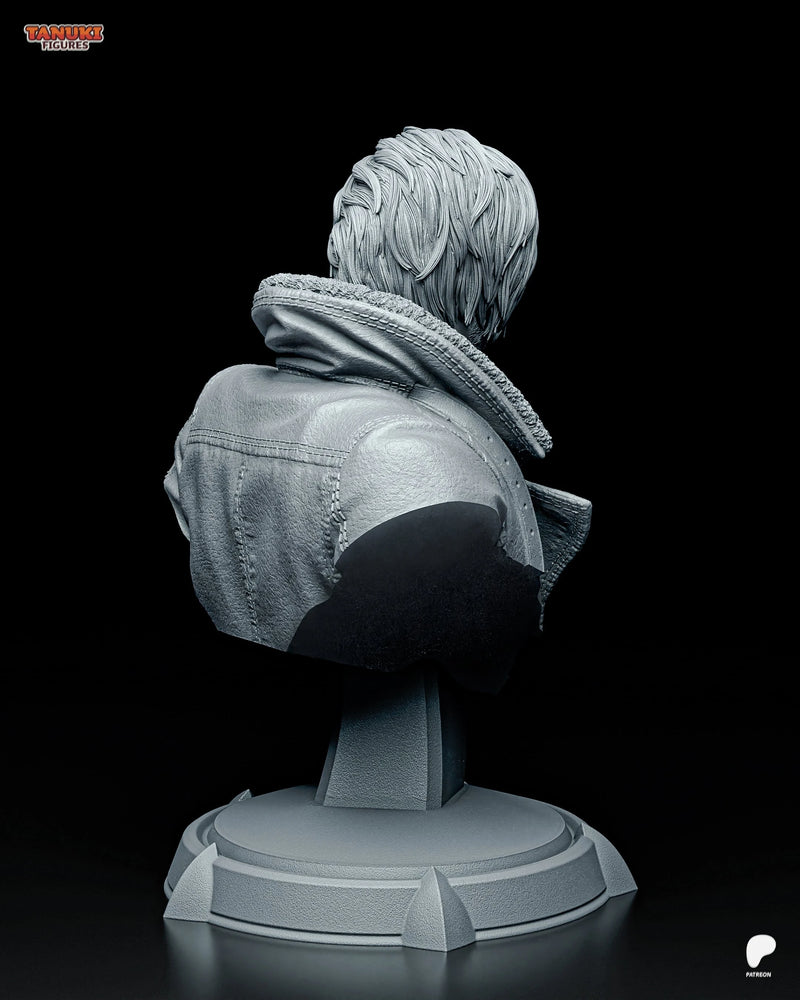 Leon Resin Statue & Bust - Bust view 8