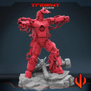 Iron Man MK1 Miniature Marvel MCP-compatible 40mm resin proxy miniature by Trident Miniatures - product image 8