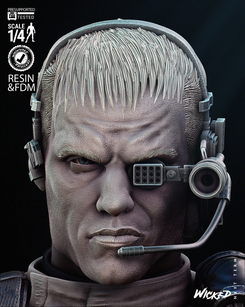 Andrew Scott Portrait Bust resin bust kit view 8