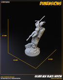 Black Widow (Silver Age) Marvel MCP-compatible resin miniature by C27 Studios - product image 8