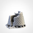 Nuclear Plants 3D printed terrain view 8