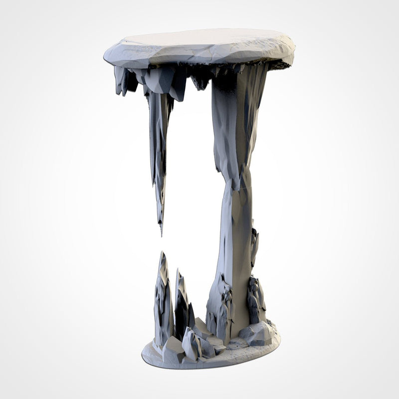 Rocky Terrain 3D printed terrain view 8