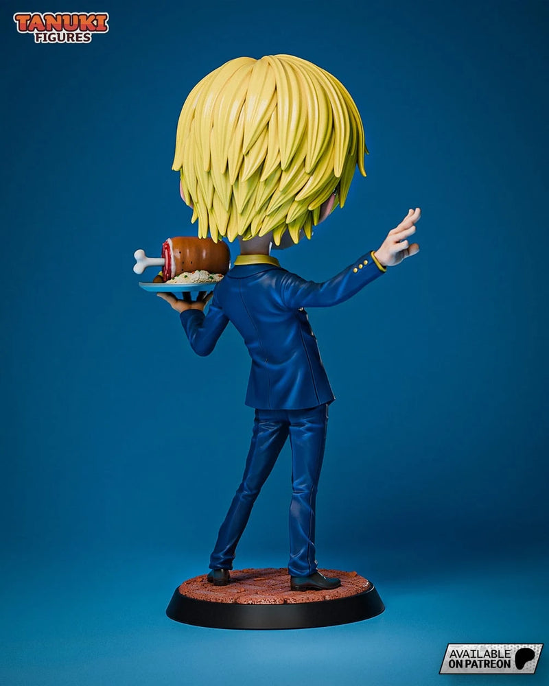 Sanji Chibi Resin Figure - Chibi view 8