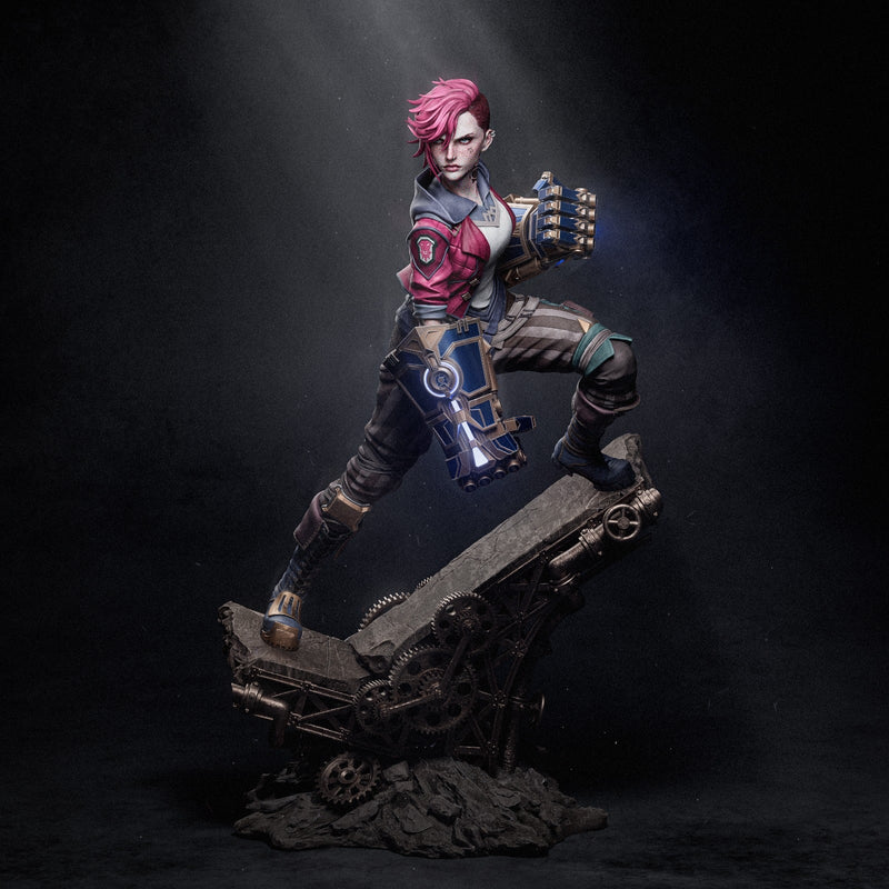 Vi Resin Statue - view 2