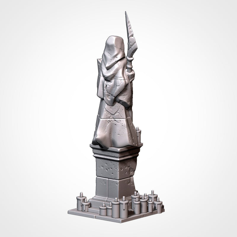 Graveyard 3D printed terrain view 9