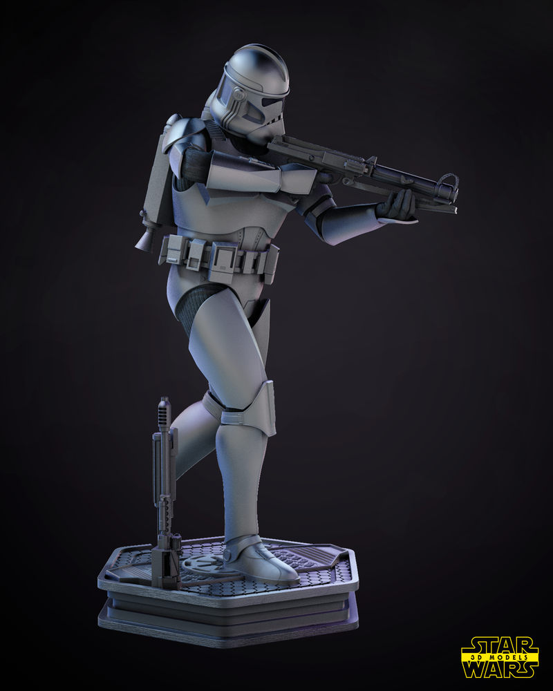 Clone Trooper Sculpture