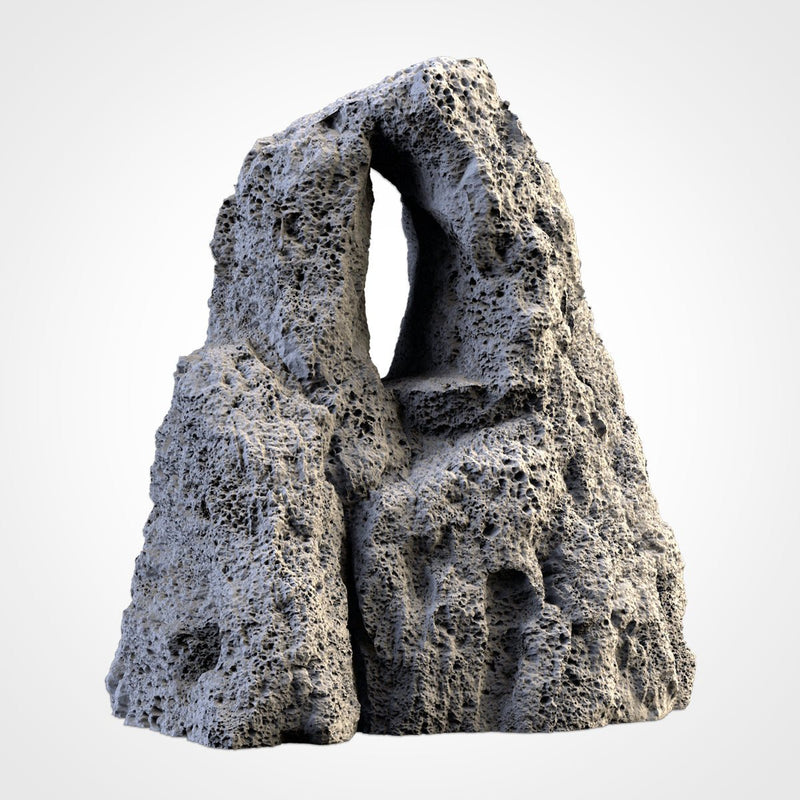 Volcanic Rocks 3D printed terrain view 9