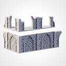 Classic Ruins WTC Set 01 3D printed terrain view 9