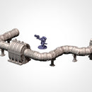 Modular Pipes 3D printed terrain view 9