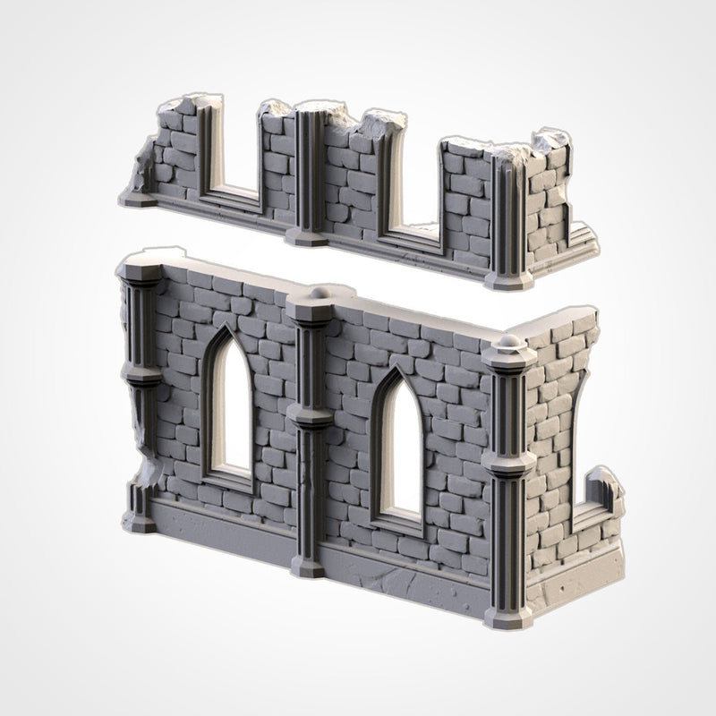 Temple Ruins 3D printed terrain view 9