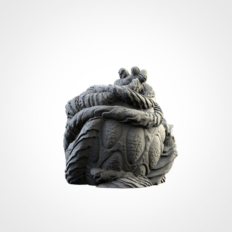 Alien Plants 3D printed terrain view 9