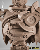SW3D October 2025 Term Saw Gerrera Portrait Bust
