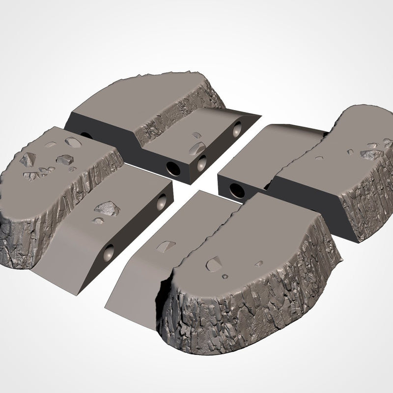 Classic Hills 3D printed terrain view 9