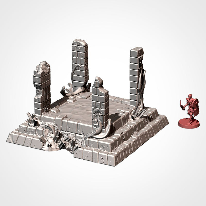 The Lost City 3D printed terrain view 9