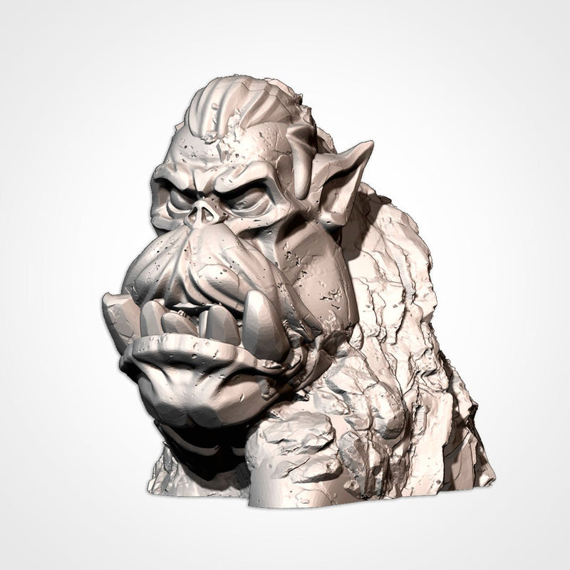 Orcish Monuments II 3D printed terrain view 9