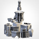 Dark Fortress 3D printed terrain view 9