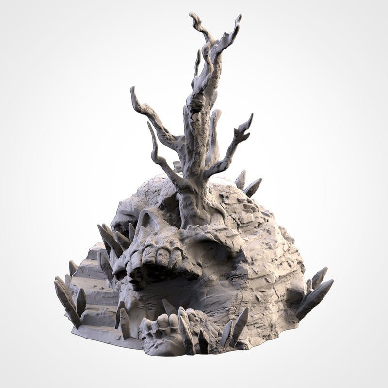 Cursed Ground 3D printed terrain view 9