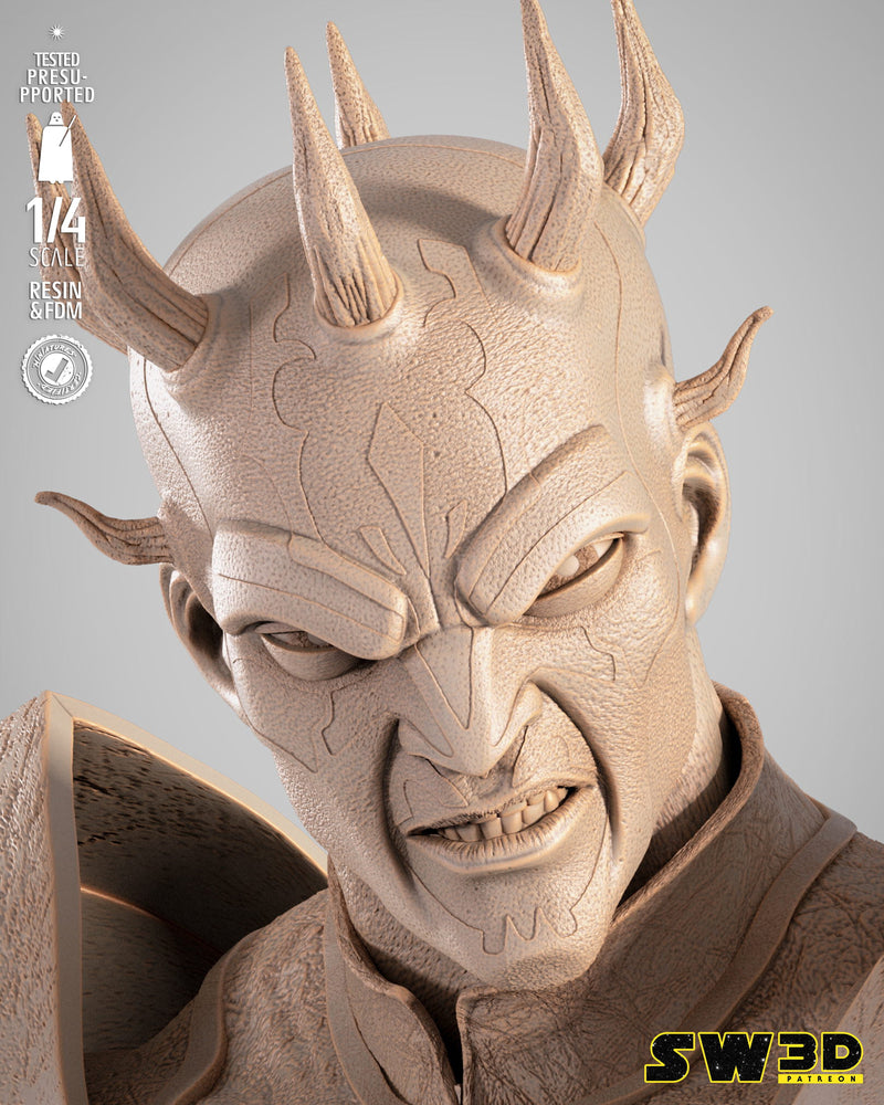 SW3D July 2025 Term Savage Opress Portrait Bust